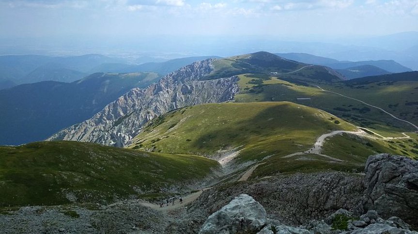 Schneeberg nejvyšší hora Dolního Rakouska